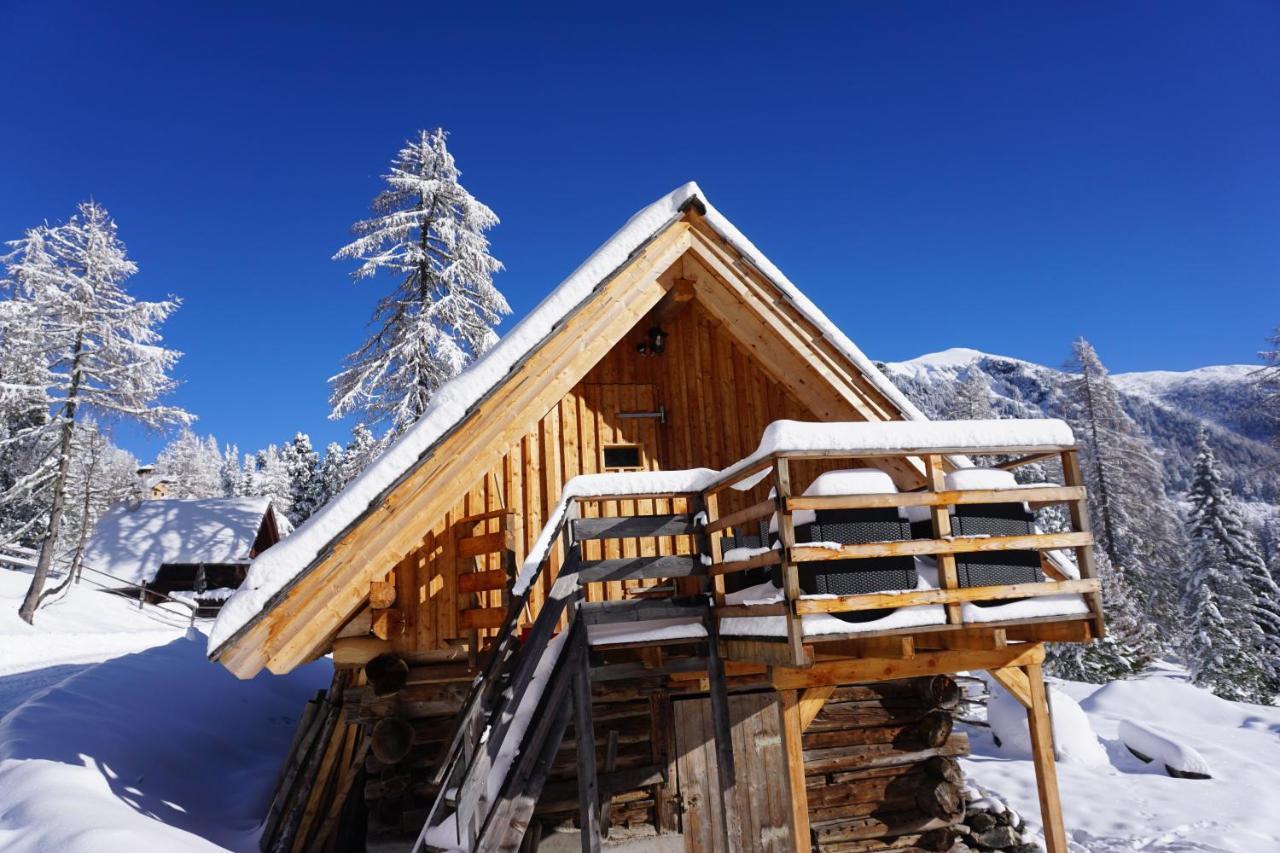 Bergheim Schmidt, Almhuetten Im Wald Appartments An Der Piste Alpine Huts In Forrest Appartments Near Slope Turracher Höhe Buitenkant foto