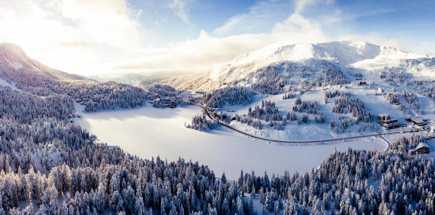 Bergheim Schmidt, Almhuetten Im Wald Appartments An Der Piste Alpine Huts In Forrest Appartments Near Slope Turracher Höhe Buitenkant foto